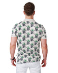 elevenPARIS - "PINEAPPLE" Polo Shirt in Nimbus Cloud