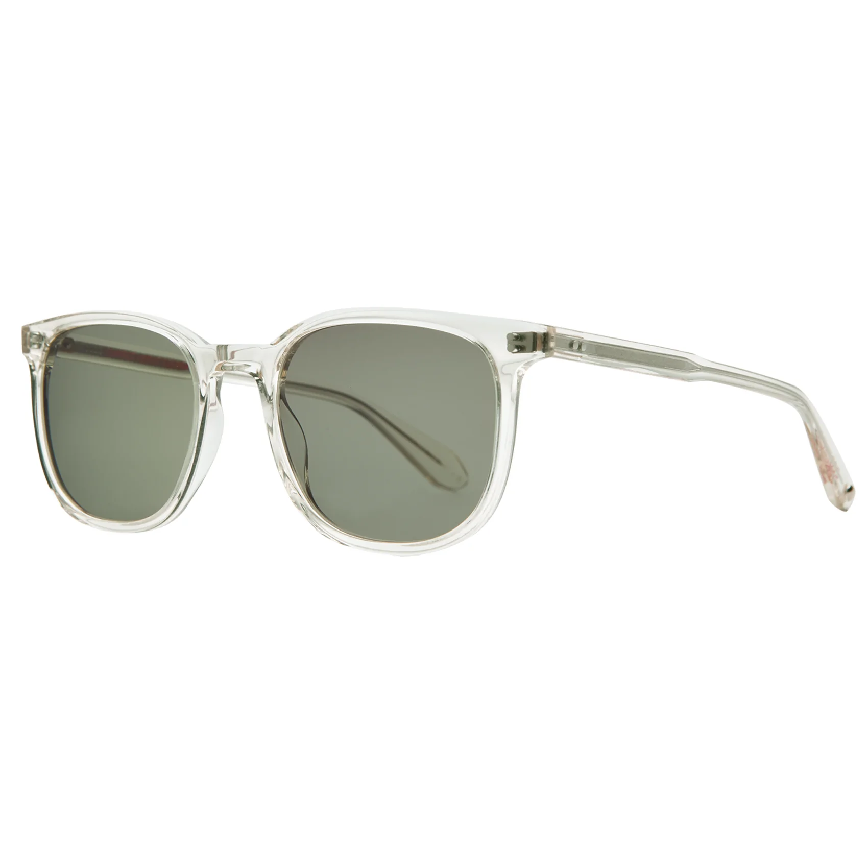 Garrett Leight Bentley Sunglasses with Bio Glass Frames and Bio Green Lenses