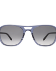 Garrett Leight – Doc Sunglasses – Pacific Blue / Rain Gradient