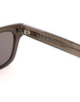 Garrett Leight - "GLCO x Officine Générale" Sunglasses with Black Glass Frames and Pure Grey Lenses