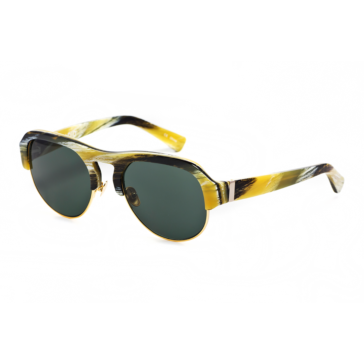 HADID - "NOMAD" Sunglasses in Horn and Gold
