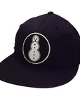 J. Ransom Collection - "FROSTY" Flat Billed Hat in BLACK