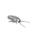 King Baby - "ROACH" Lapel Pin in Sterling Silver