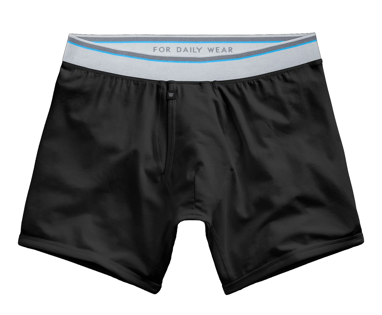 Mack Weldon - "18-Hour Jersey" Boxer Brief in True Black