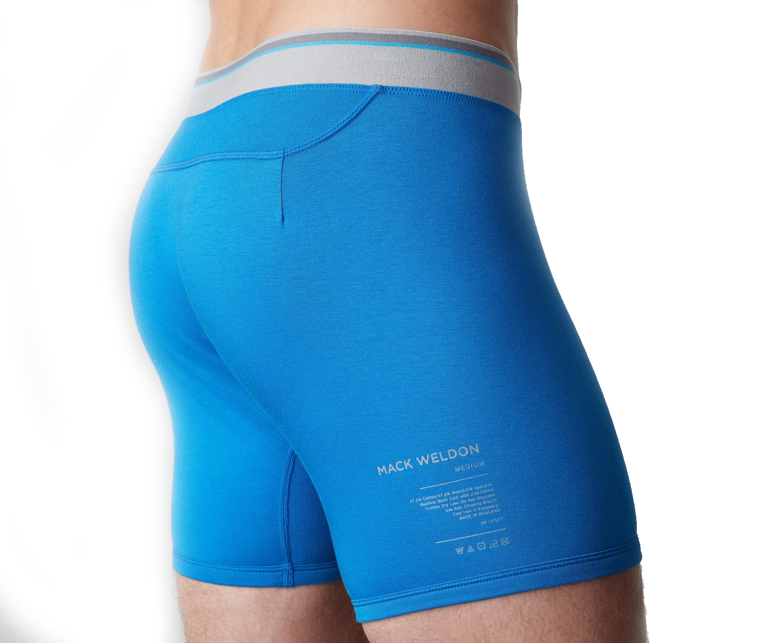 Mack Weldon 18-hour Jersey Boxer Briefs In North Star