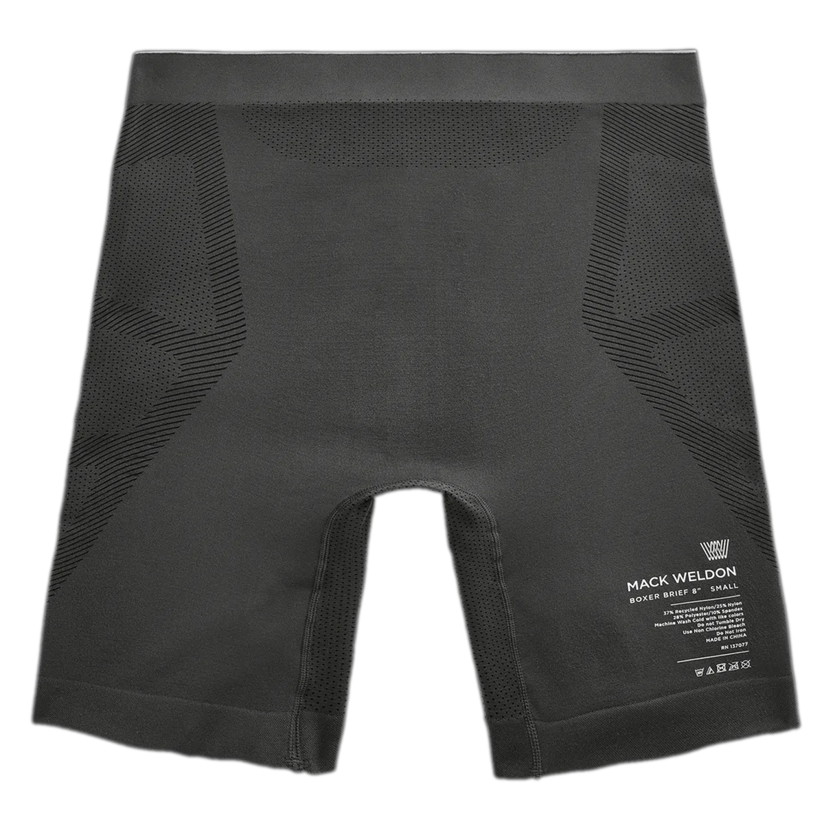 Mack Weldon - "STEALTH" 8" Boxer Brief in Asphalt