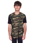 Men's Marcelo Pequeno - "FORT IRWIN" Short Sleeve Crew Neck in Camouflage
