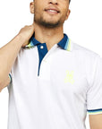 Men's PSYCHO BUNNY - "MOULTON SPORT POLO" In White