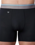 Mack Weldon - Limited Edition "AIRKNITxHD" Boxer Brief in True Black