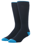 Mack Weldon - "EVERYDAY" EXTENDED SOCK in Total Eclipse Dark Blue