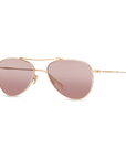 Mr. Leight - "ICHI S" in 18K Rose Gold Frames and Lotus Gradient Lenses