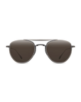 Mr. Leight - "ROKU II S" Limited Edition in Titanium Pewter - Black Mirrored Lenses