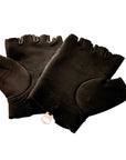 OBELISK - "LARUKU" Fingerless Leather Gloves