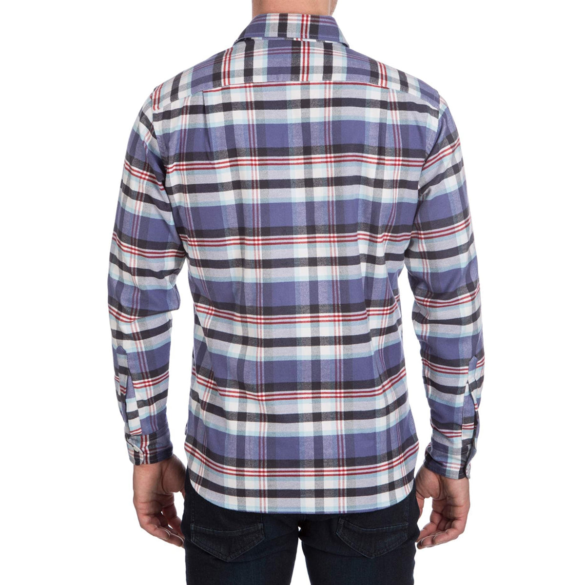 Men's PSYCHO BUNNY - "FLANNEL SHIRT" in FIG