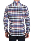 Men's PSYCHO BUNNY - "FLANNEL SHIRT" in FIG