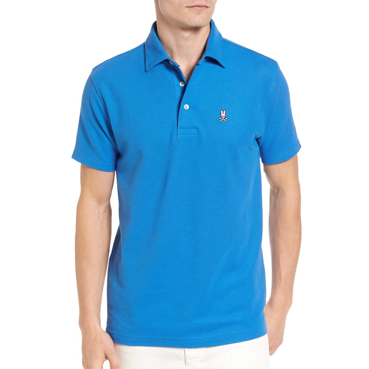 Men's PSYCHO BUNNY - "POLO SHIRT" in Sapphire