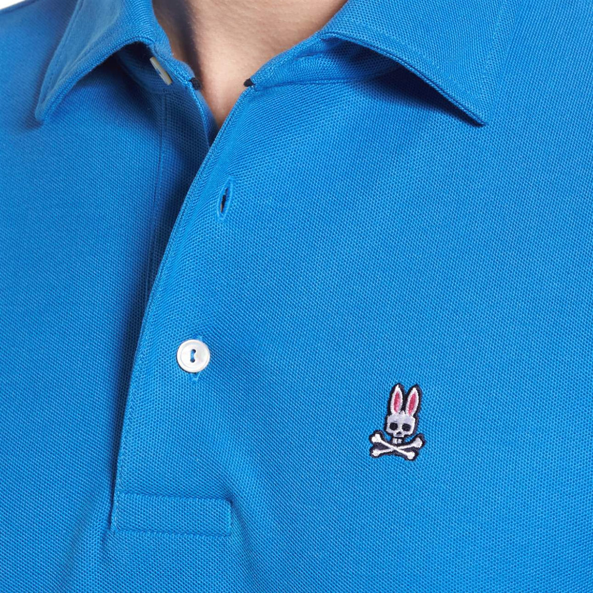 Men's PSYCHO BUNNY - "POLO SHIRT" in Sapphire