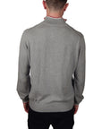 PSYCHO BUNNY - "1/4 ZIP Sweater" in Grey