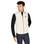 VESTRUM - "BRIGHTON" Light Down Vest in Beige