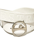 VESTRUM - "POZZALO" Belt in White