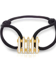 Coco & Om - "ONE MANOR"  14k Yellow Gold and Diamond Bracelet