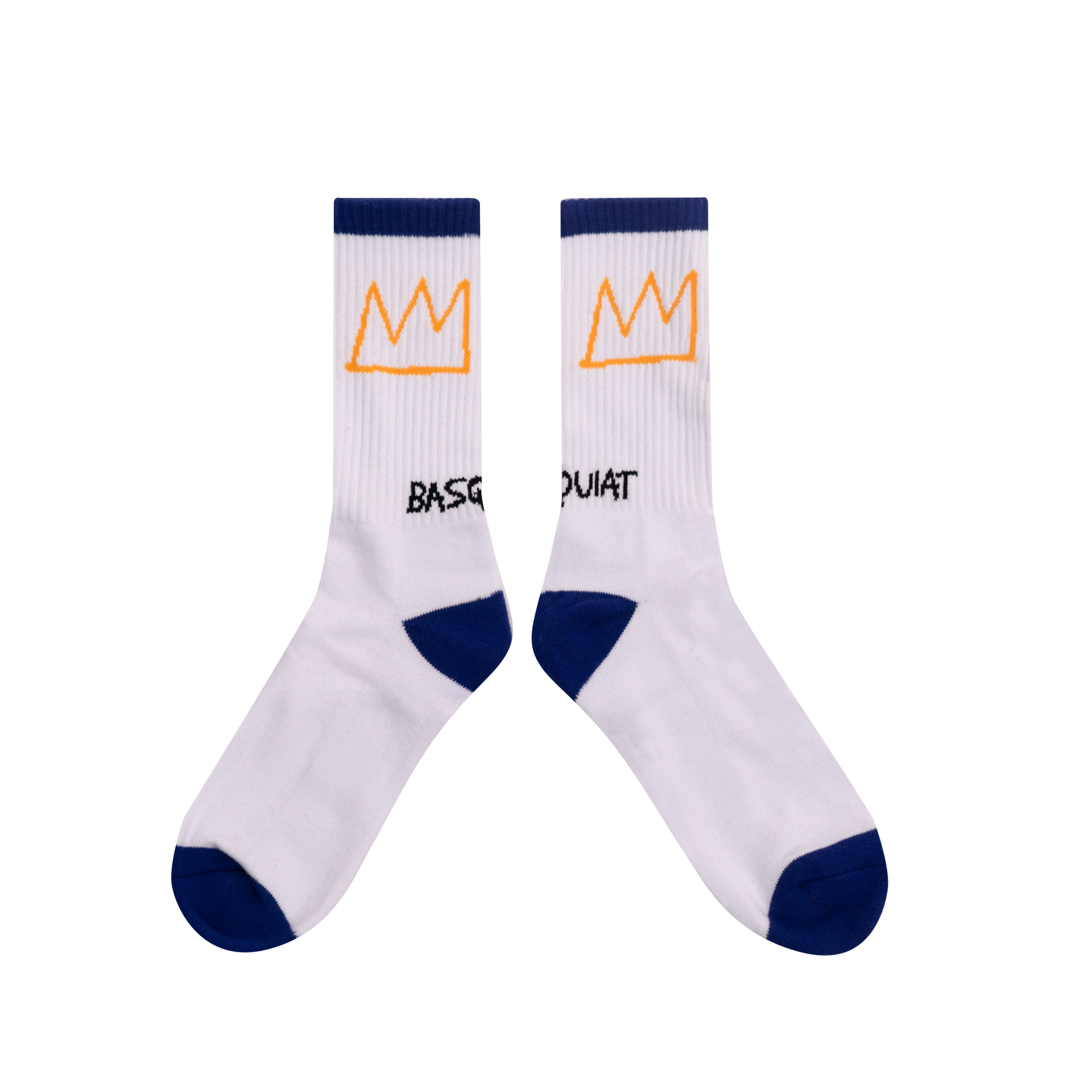 ROME PAYS OFF - Jean-Michel Basquiat "Crown" Socks