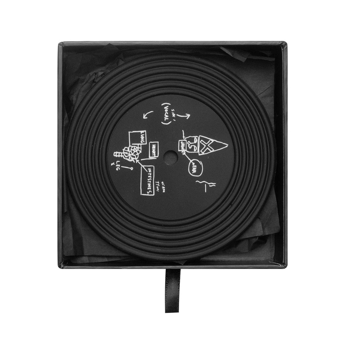 ROME PAYS OFF - Jean-Michel Basquiat "Beat Bop" Coasters (Set of 4)