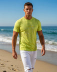 John Richmond - "SIVEP" T-Shirt Gold Burst Dust Yellow
