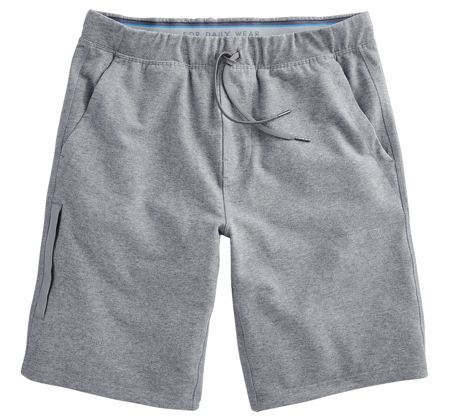 Mack Weldon - "ACE" Sweat Short in Grey Heather