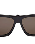 Christian Louboutin - "LOUBISHARK" Sunglasses in Black and Red - LB0016 57mm