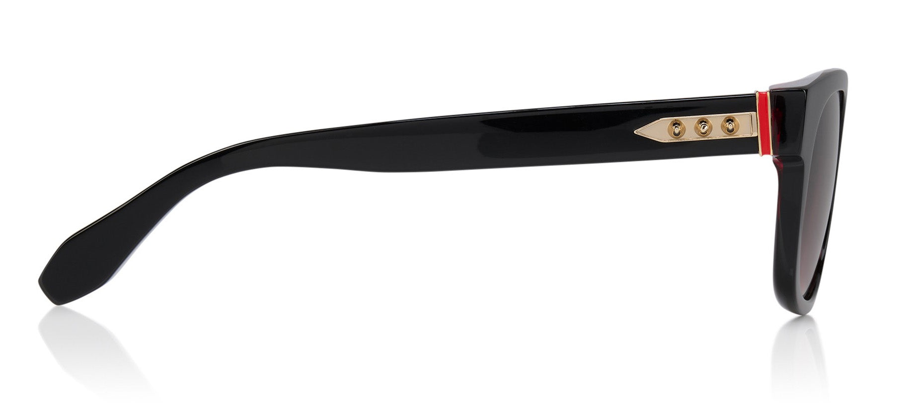 Christian Louboutin - "OUR GEORGES"  Sunglasses in Black &amp; Gradient Lenses- LB0044-05B