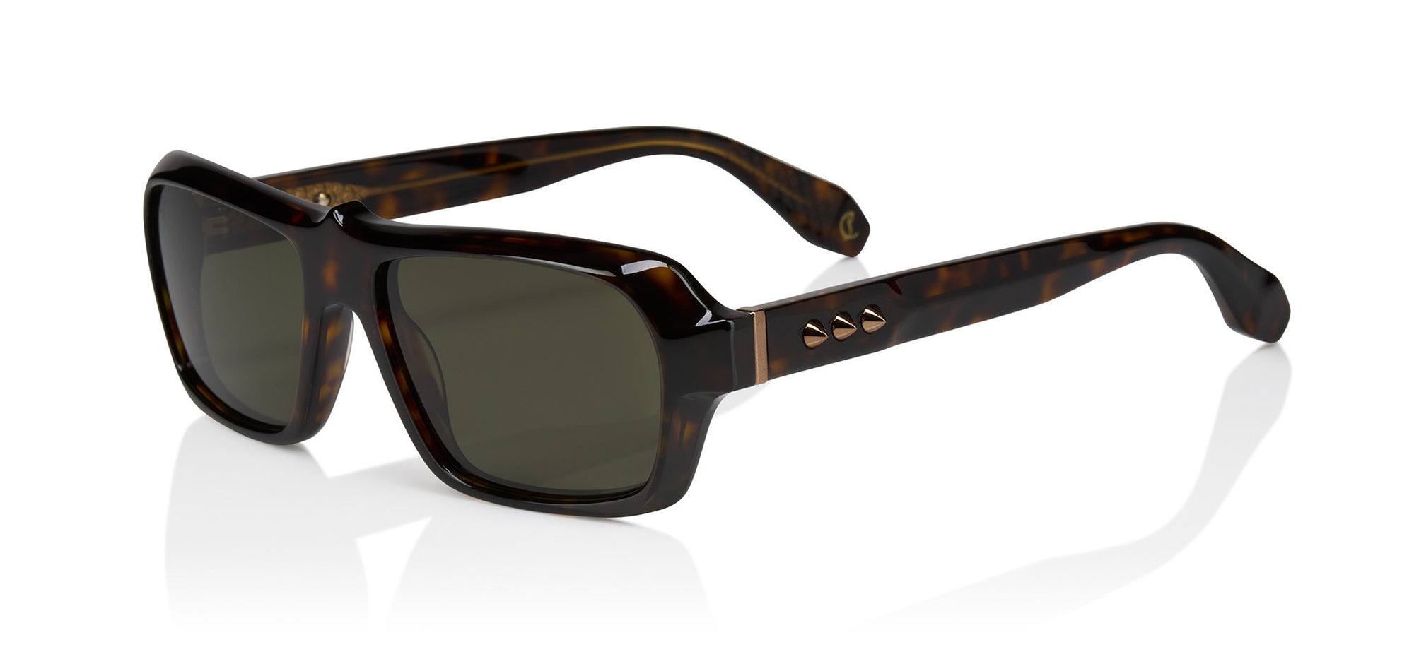 Christian Louboutin - "OUR GEORGES"  Sunglasses in Dark Havana- LB0027 52E
