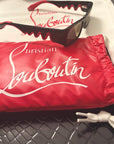 Christian Louboutin - "LOUBISHARK" Sunglasses in Black and Red - LB0016 57mm