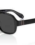 Christian Louboutin - "ROLLER"  Sunglasses in Shiny black - LB0005