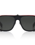 Christian Louboutin - "GREGGO" in Shiny Black and Red - LB0013