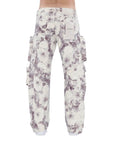 CULT OF INDIVIDUALITY - "CARGO 610" Baggy Pants in Digital Floral Print