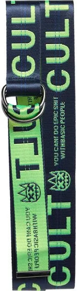 Cult of Individuality – Cult Canvas Long Belt in Blue Heaven