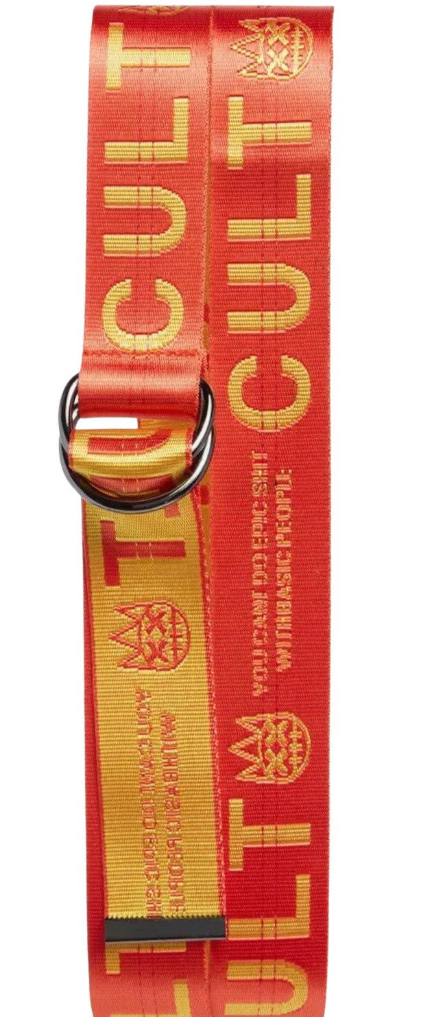 Cult of Individuality – Cult Canvas Long Belt in Orange