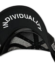 CULT of INDIVIDUALITY - "CRYSTAL LOGO" Trucker Hat in Black