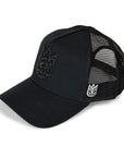 CULT of INDIVIDUALITY - "CRYSTAL LOGO" Trucker Hat in Black