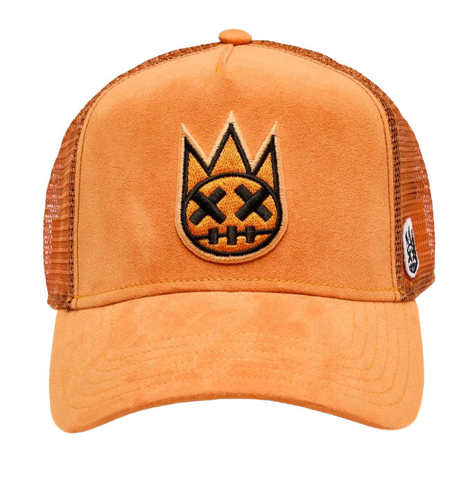 Cult of Individuality – Cult Logo Trucker Hat in Orange