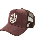 CULT of INDIVIDUALITY - "CULT LOGO" Trucker Hat in Brown