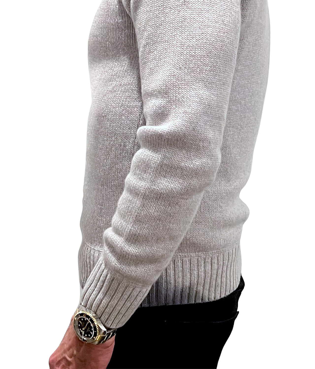 Cowboys &amp; Demons - &quot;TAINTED&quot; Cashmere Crew Neck Sweater