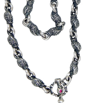 DOUBLE CROSS by Travis Walker - "EAGLE" Link Necklace