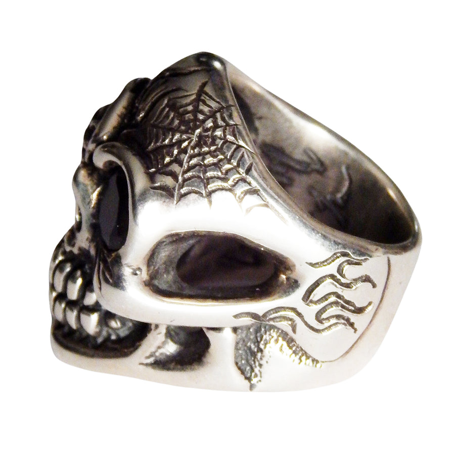 DOUBLE CROSS by Travis Walker - "MR. BIG SKULL" with Chomps Eye and Black CZ