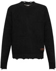 DSquared2 - "D2STRESSED" Black Knit Sweater