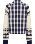 DSquared2 - "HYBRID CHECK DRAWSTRING SHIRT" Flannel and Knit