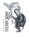 DSquared2 - "MONKEY BUSINESS" T-shirt in White