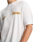 DSquared2 - "REBELS" Embroidered T-shirt in White