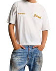 DSquared2 - "REBELS" Embroidered T-shirt in White